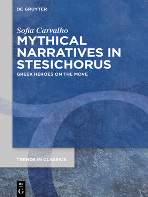 cover image of Mythical Narratives in Stesichorus